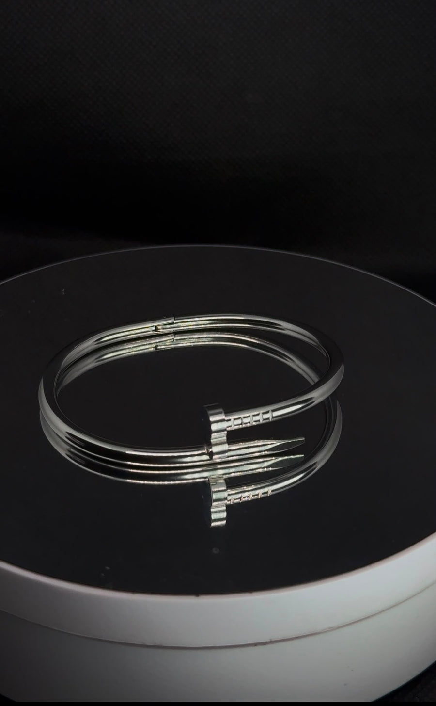 Clavo Cartier Silver Heart