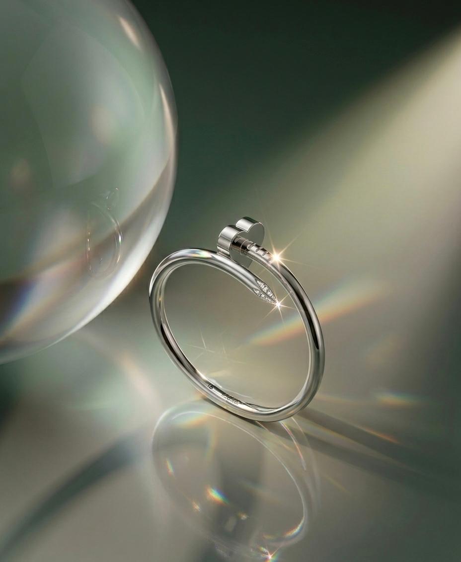 Clavo Cartier Silver Heart